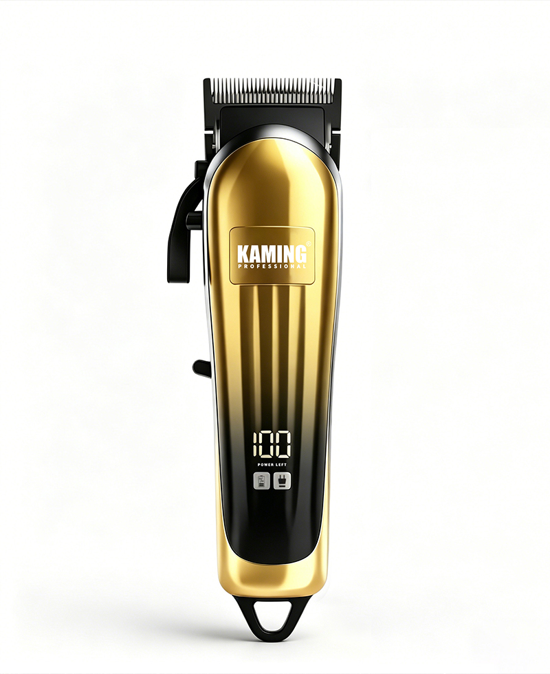 Kaming802 Baile Leictreach Gruaige Clipper Taper Gairmiúla Trimmer Ardchaighdeáin Clipper Leictreach Taispeáin Digiteach