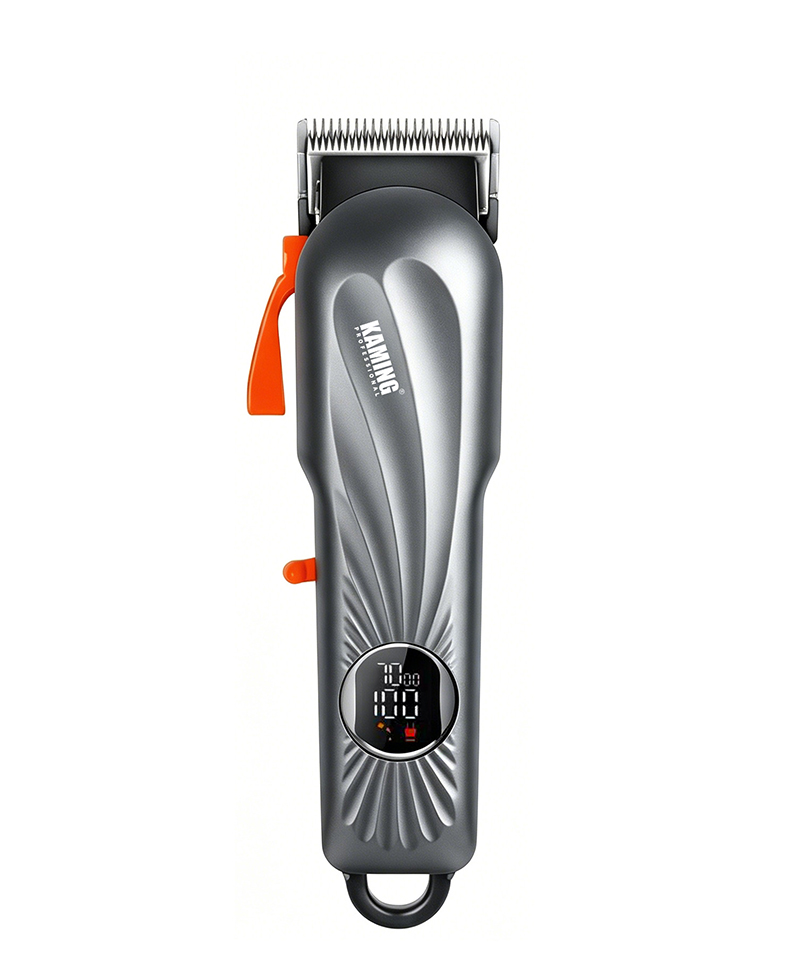 Gearrthóir Gruaige Salon Gairmiúla Kaming 806 le Taispeáint LCD