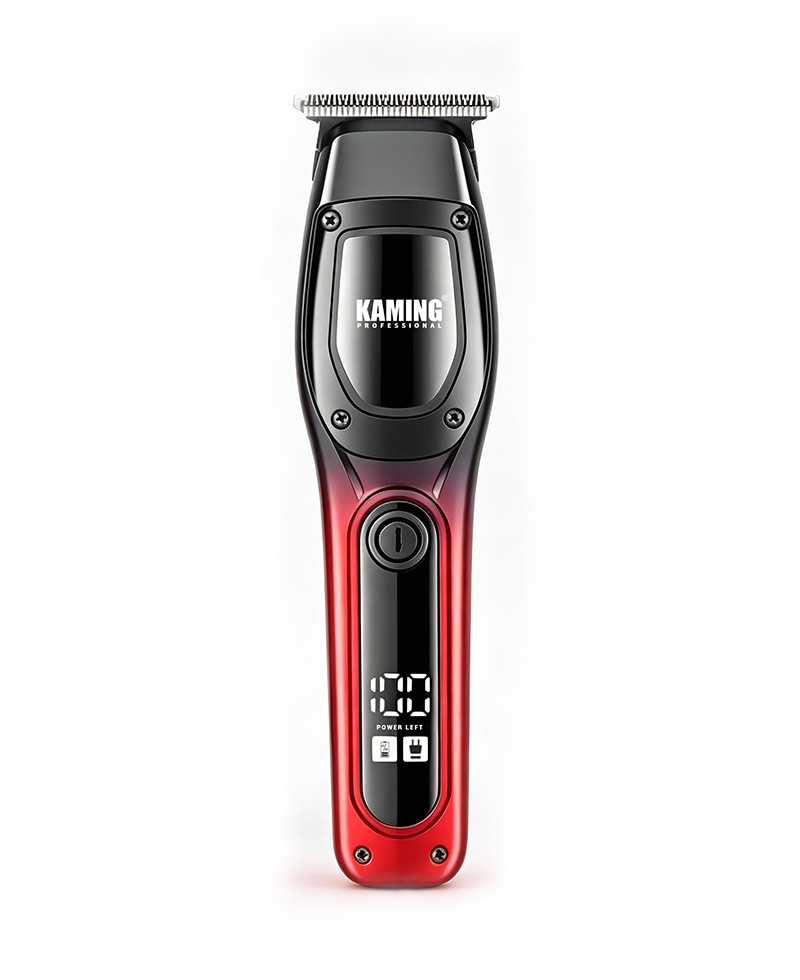 Kaming1711 Clipper Gruaige Leictreach Nua d'Fhir Taispeántas Digiteach Bearna Zero 7000 RPM Mionsonraí Trimmer Trádáil Trasteorann