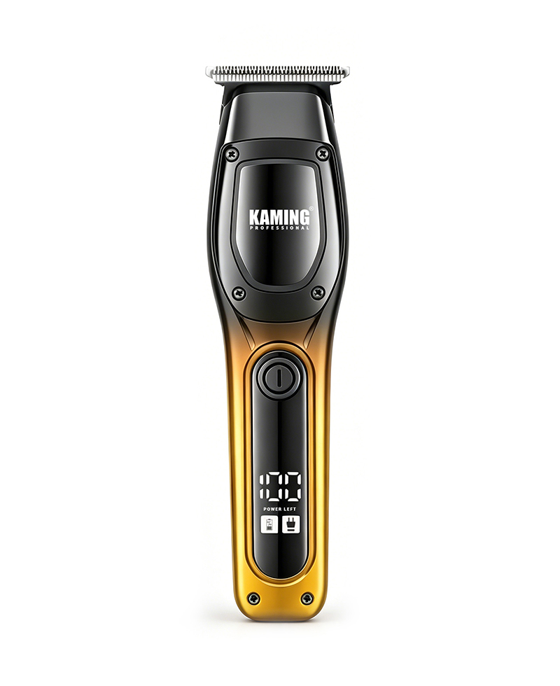 Kaming1711 Clipper Gruaige Leictreach Nua d'Fhir Taispeántas Digiteach Bearna Zero 7000 RPM Mionsonraí Trimmer Trádáil Trasteorann