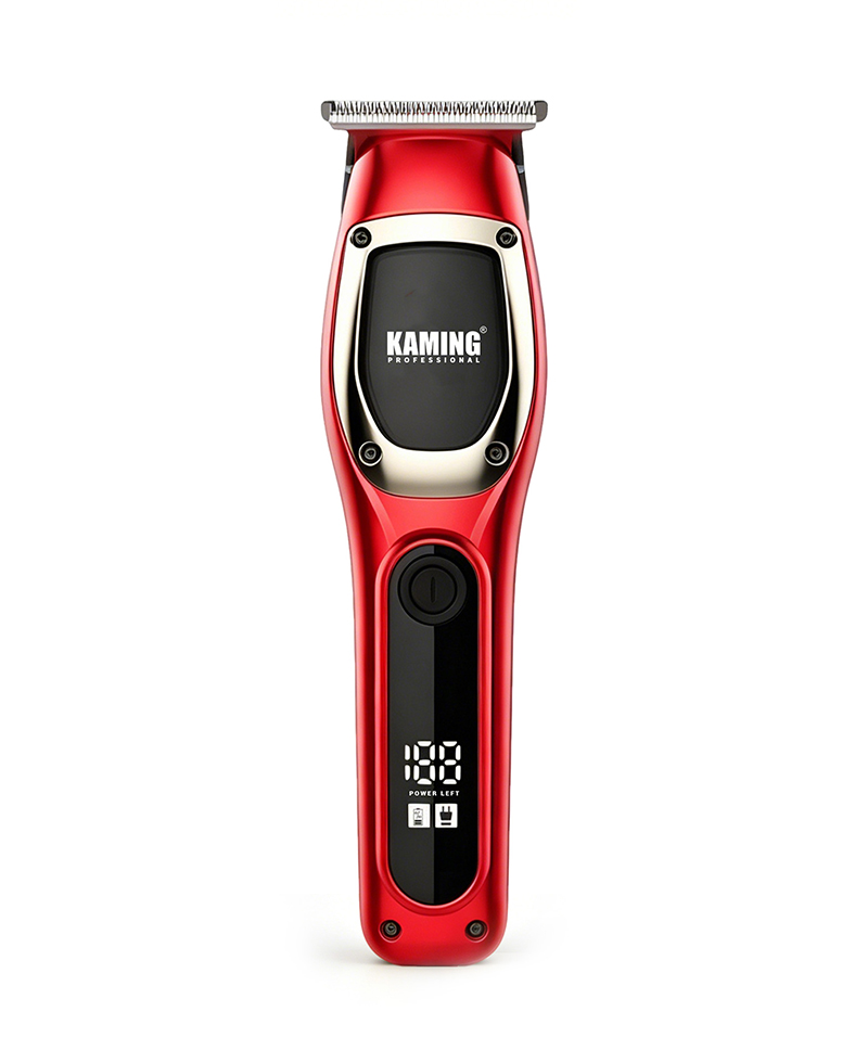 Kaming1711 Clipper Gruaige Leictreach Nua d'Fhir Taispeántas Digiteach Bearna Zero 7000 RPM Mionsonraí Trimmer Trádáil Trasteorann