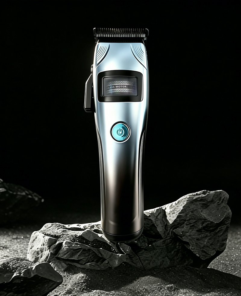 Kaming318 Clipper Gruaige Brushless Gairmiúla Salon Bearbóir Leictreach Uirlis Amuigh Rotor Mótair Clipper Gan sreang