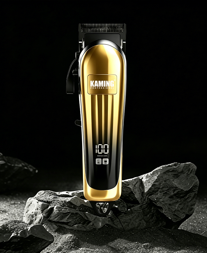 Kaming802 Baile Leictreach Gruaige Clipper Taper Gairmiúla Trimmer Ardchaighdeáin Clipper Leictreach Taispeáin Digiteach